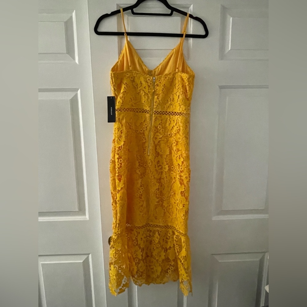 NWT yellow lulus dress - Picture 2 of 2